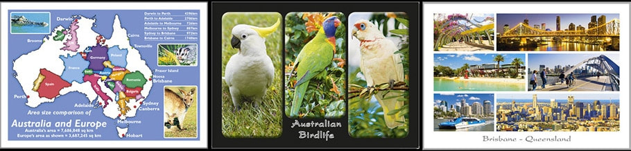 Banksia Images Australian tourist postcards